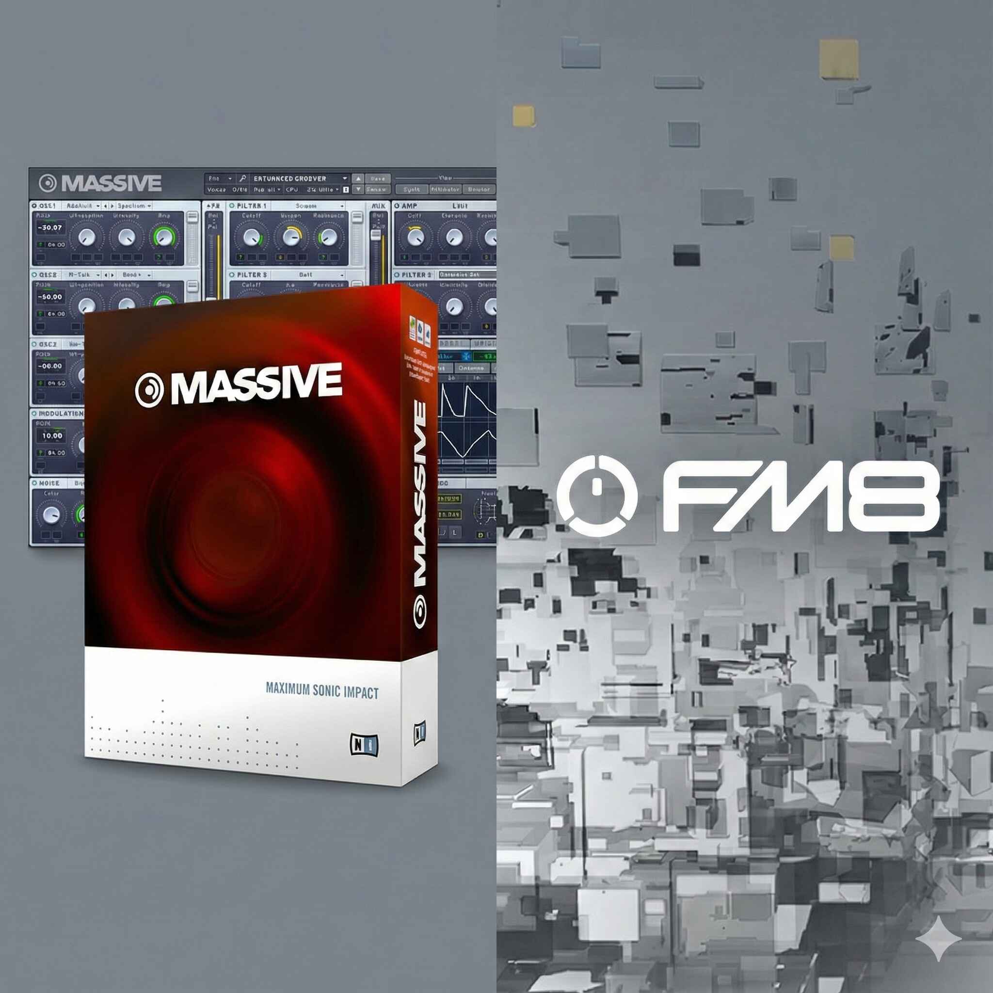 Native Instruments FM8  &  Massive Synth  Bundle